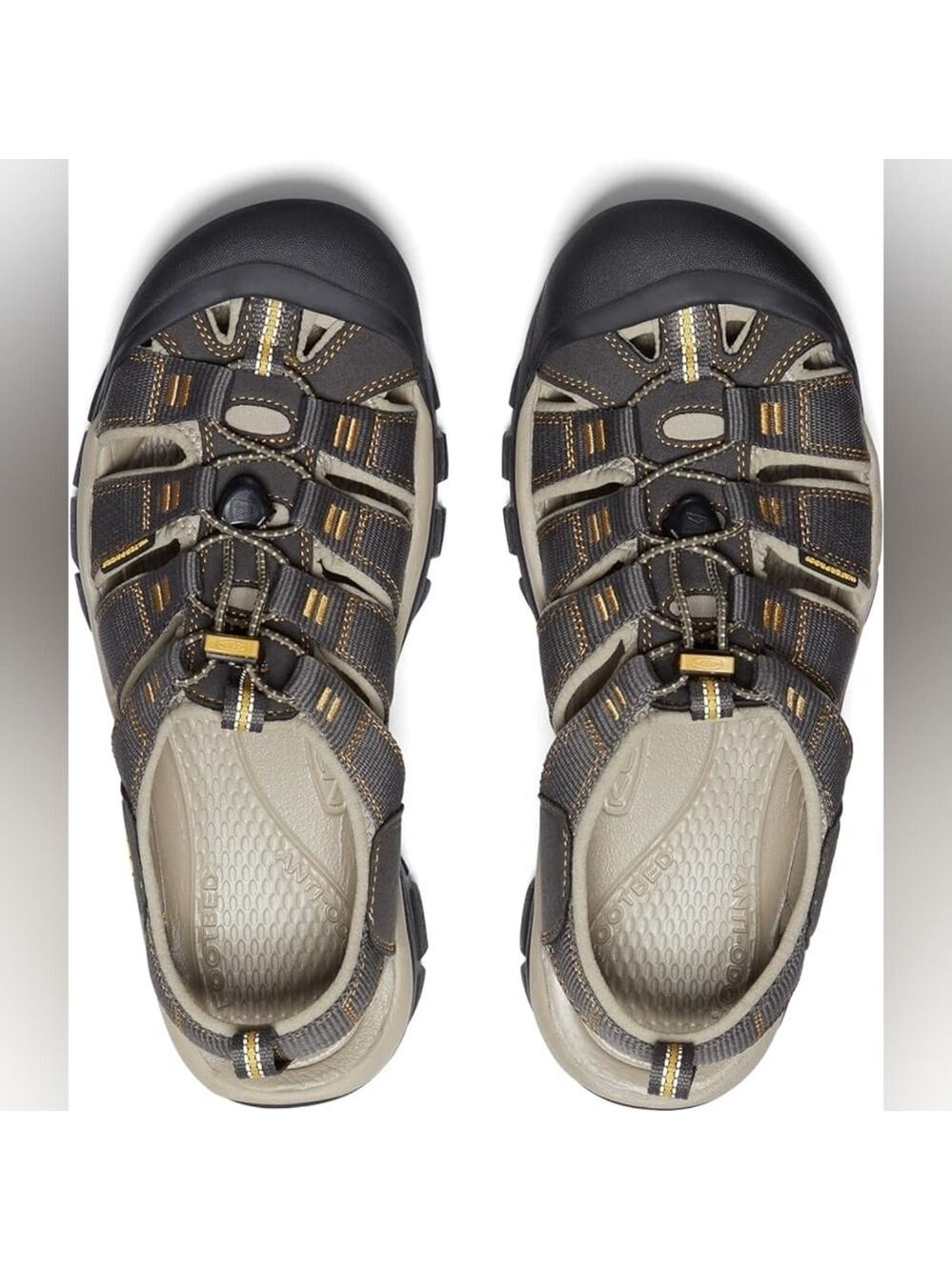 KEEN 1008399 Men's Newport H2 Sandals Washable Shoes SIZE 7.5 Bungee Lace